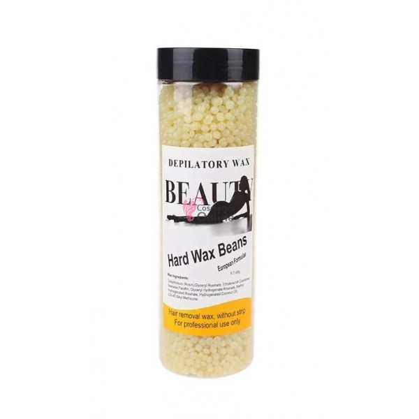 Ceara traditionala elastica ciocolata alba, tip granule, 400 g, Hard Wax Beans